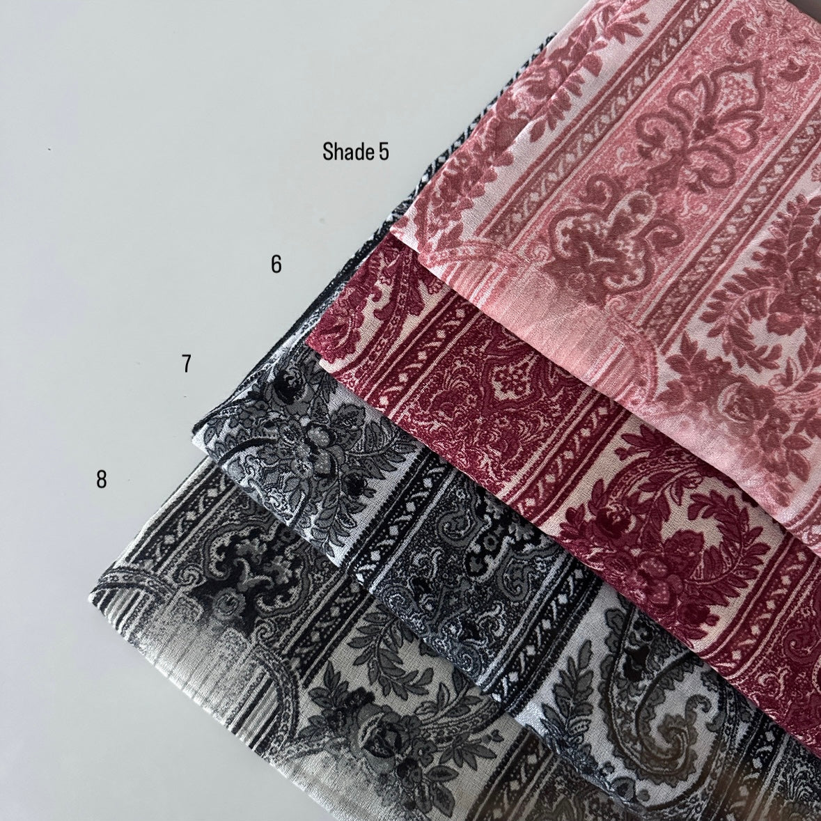 Pashmina Prints Cotton Hijab