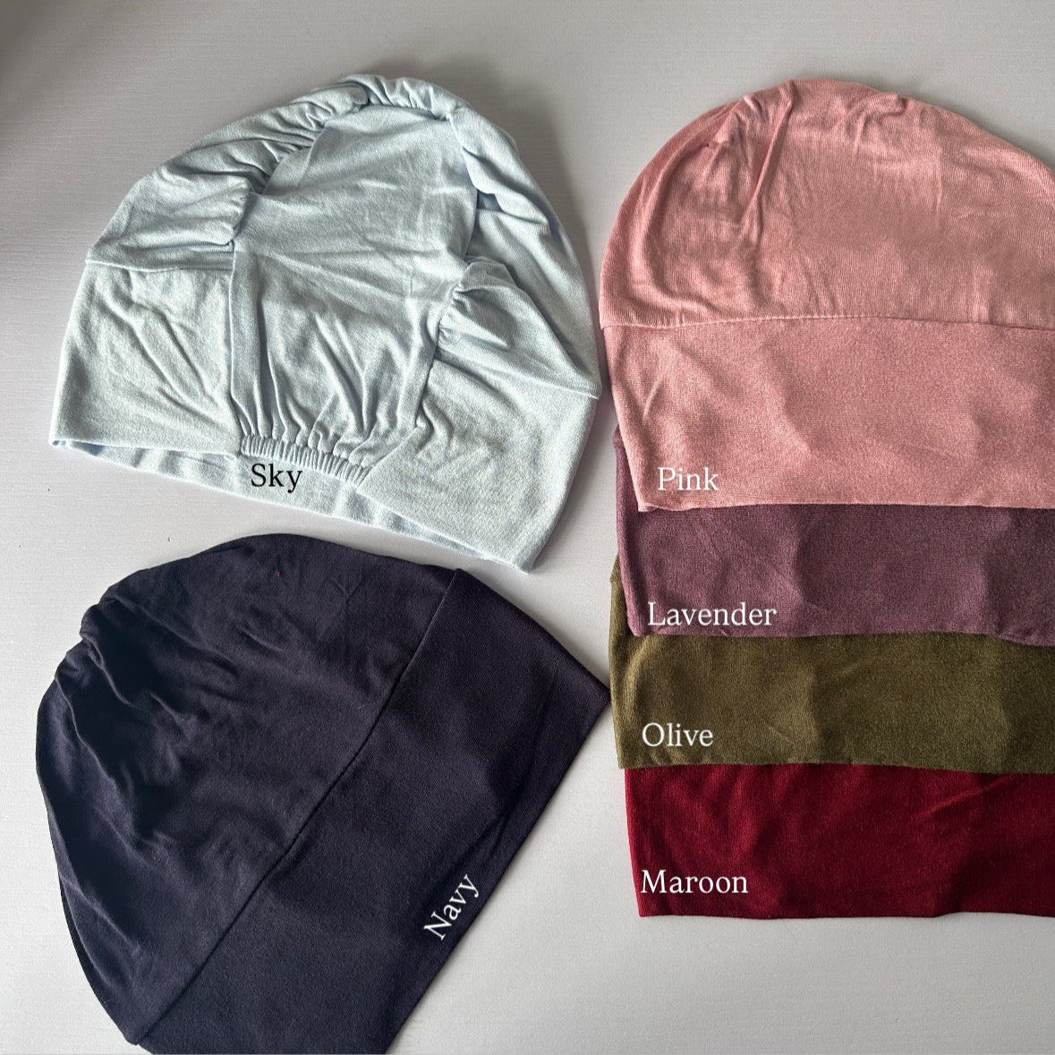 Jersey Closed Hijab Cap