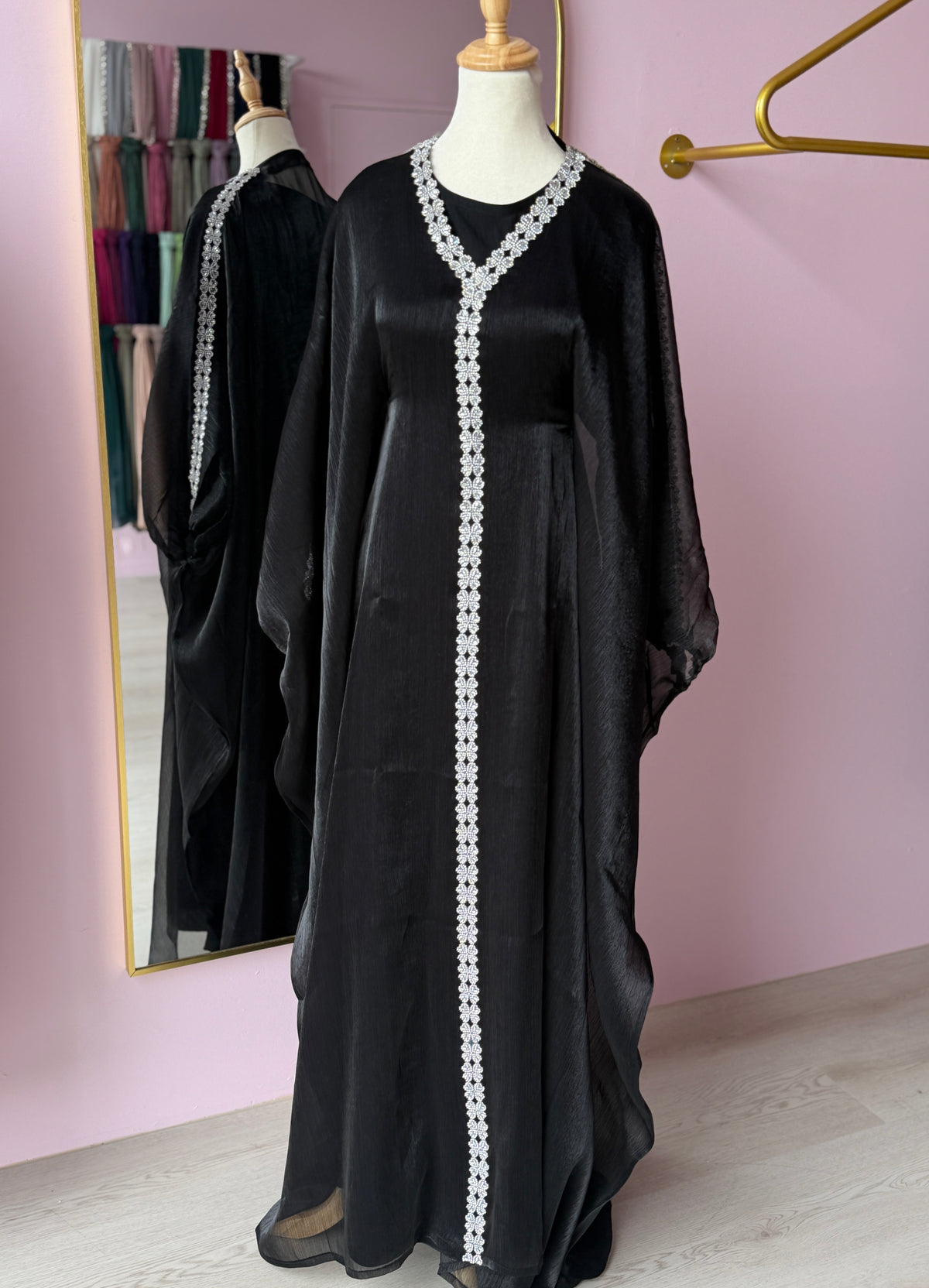 Butterfly Dubai Abaya - Aaliya