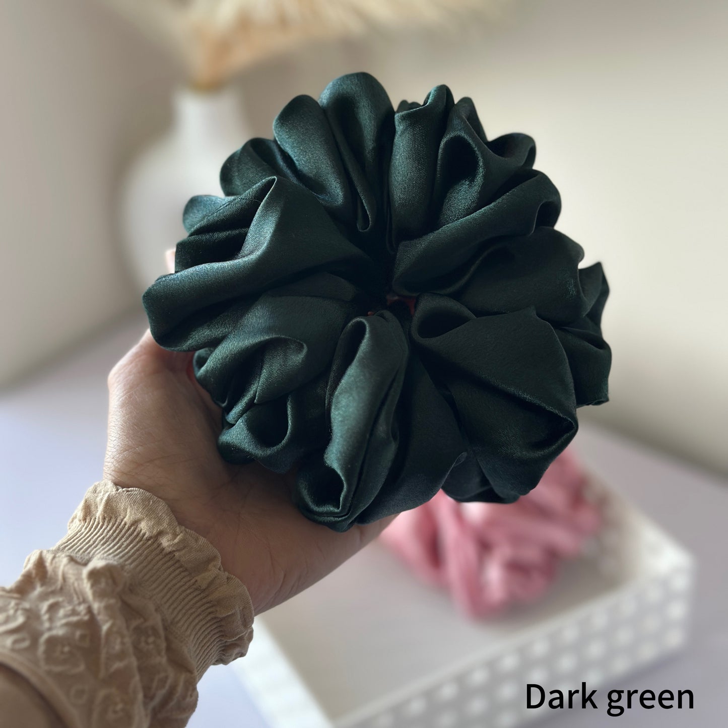 Hijab Volumizer Satin Scrunchie