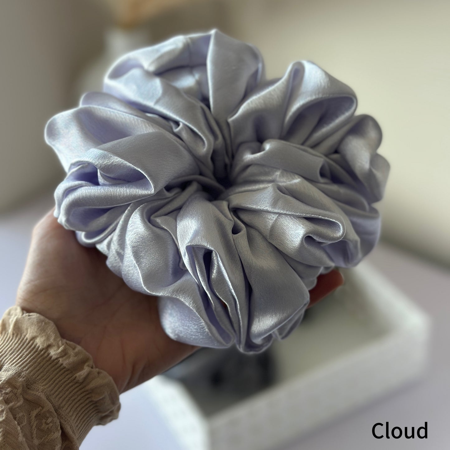 Hijab Volumizer Satin Scrunchie