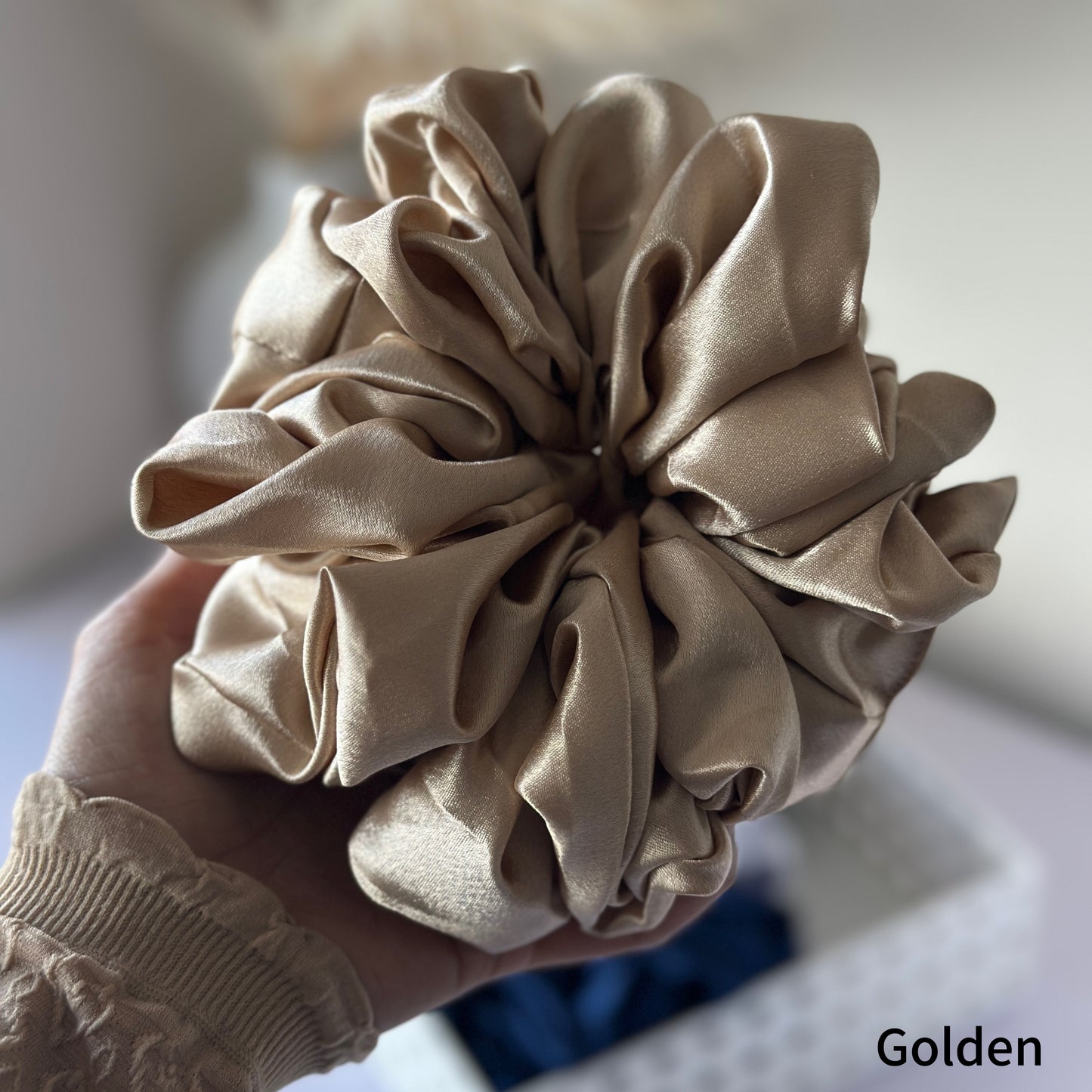 Hijab Volumizer Satin Scrunchie