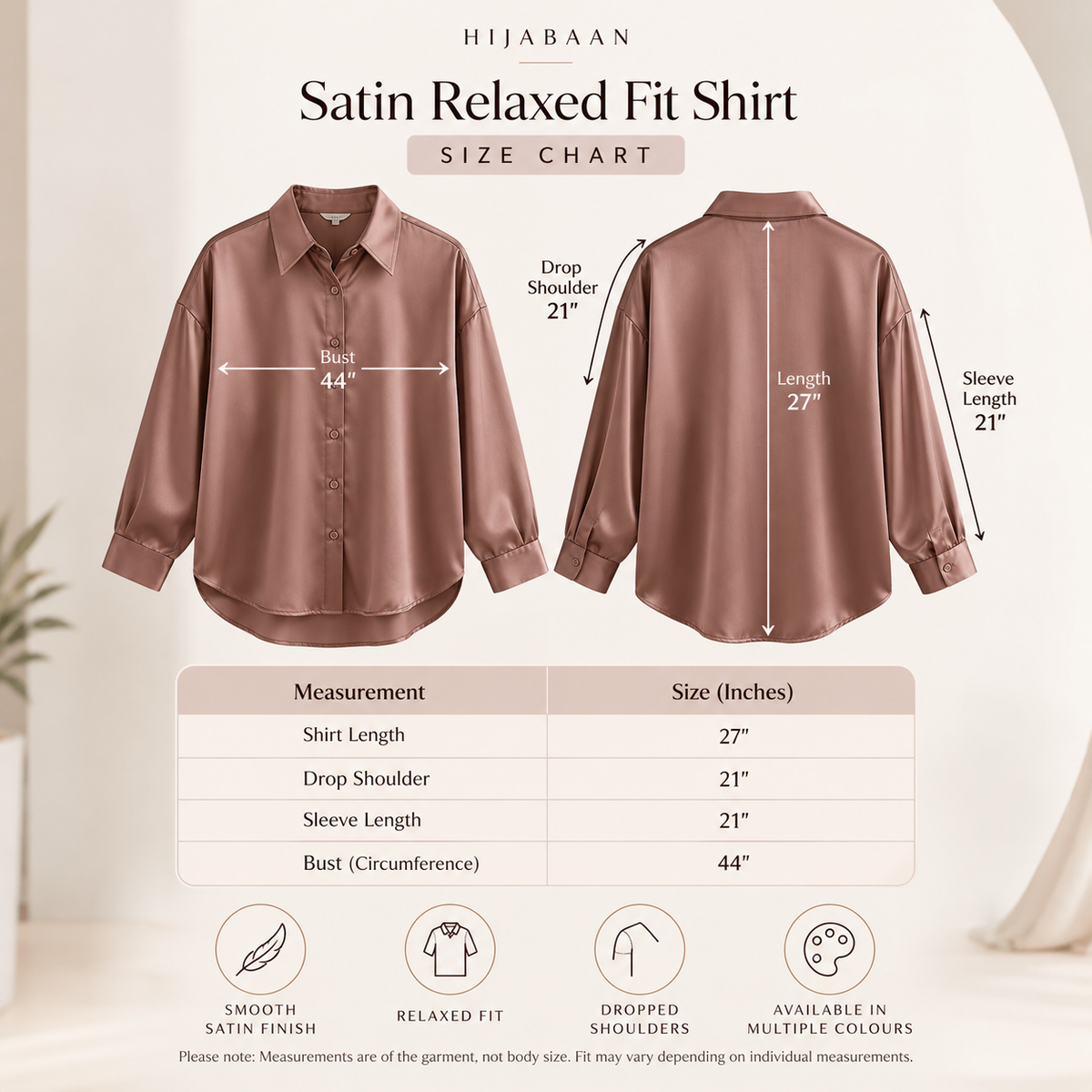 Satin Shirts