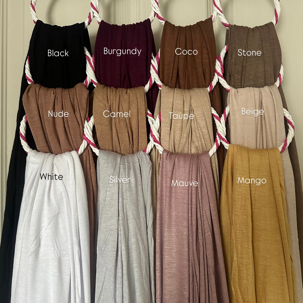 Breathable bamboo jersey hijab – pinless styling and natural feel