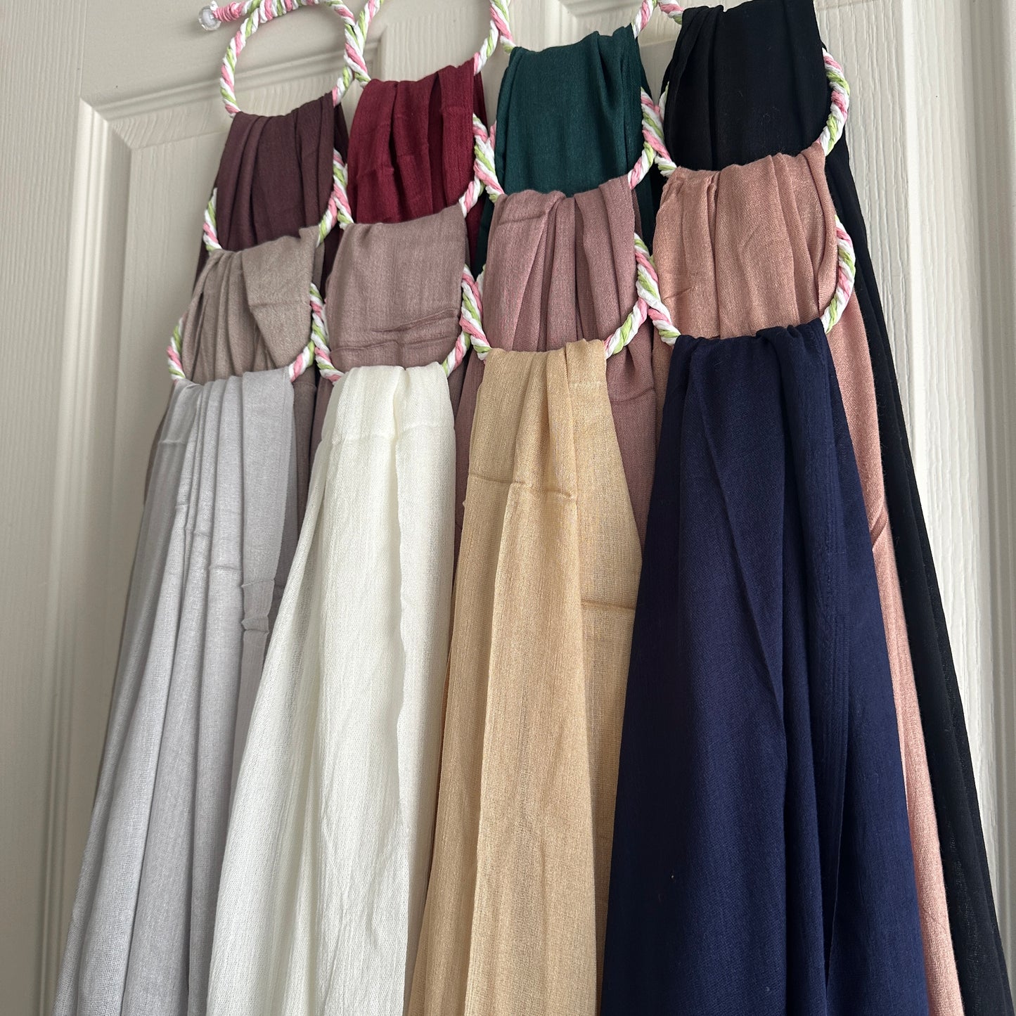 Lightweight textured cotton hijab for everyday modest fashion