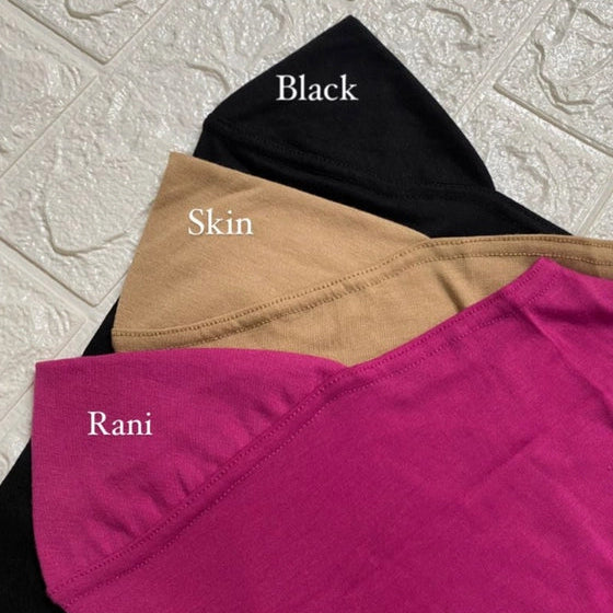 Easy-to-wear cotton mini hijab for girls in New Zealand