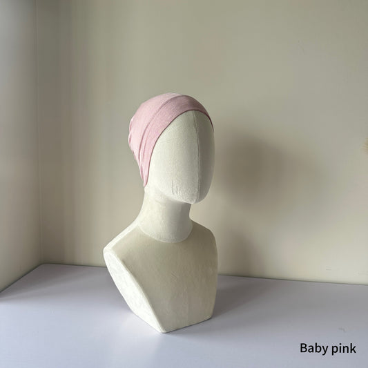 Elasticated Bonnet Cap in jersey fabric – Hijabaan NZ