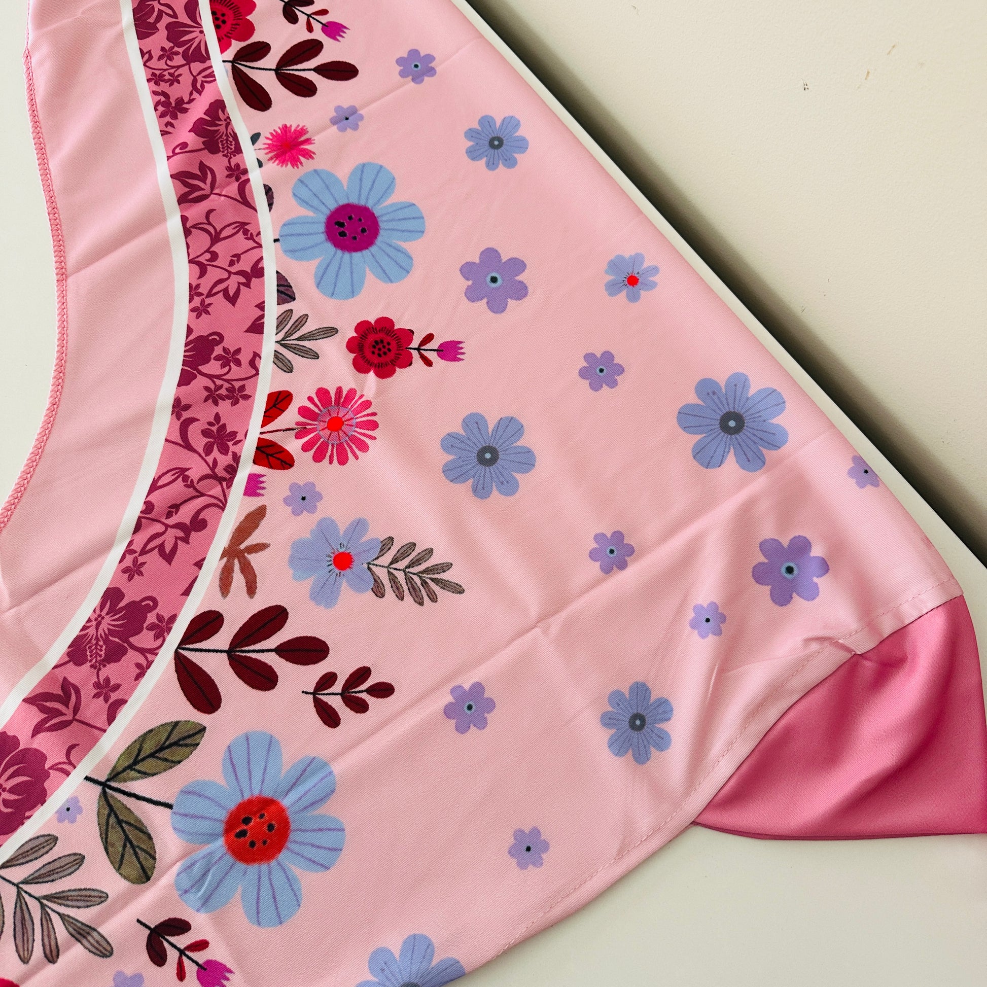 Modest floral hijab for children – Islamic wear for girls in New Zealand