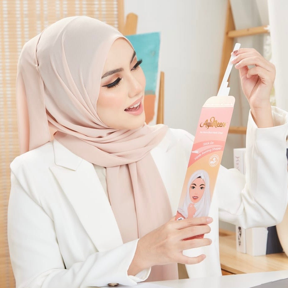 Hijab awning tape for neat structured folds – Hijabaan NZ