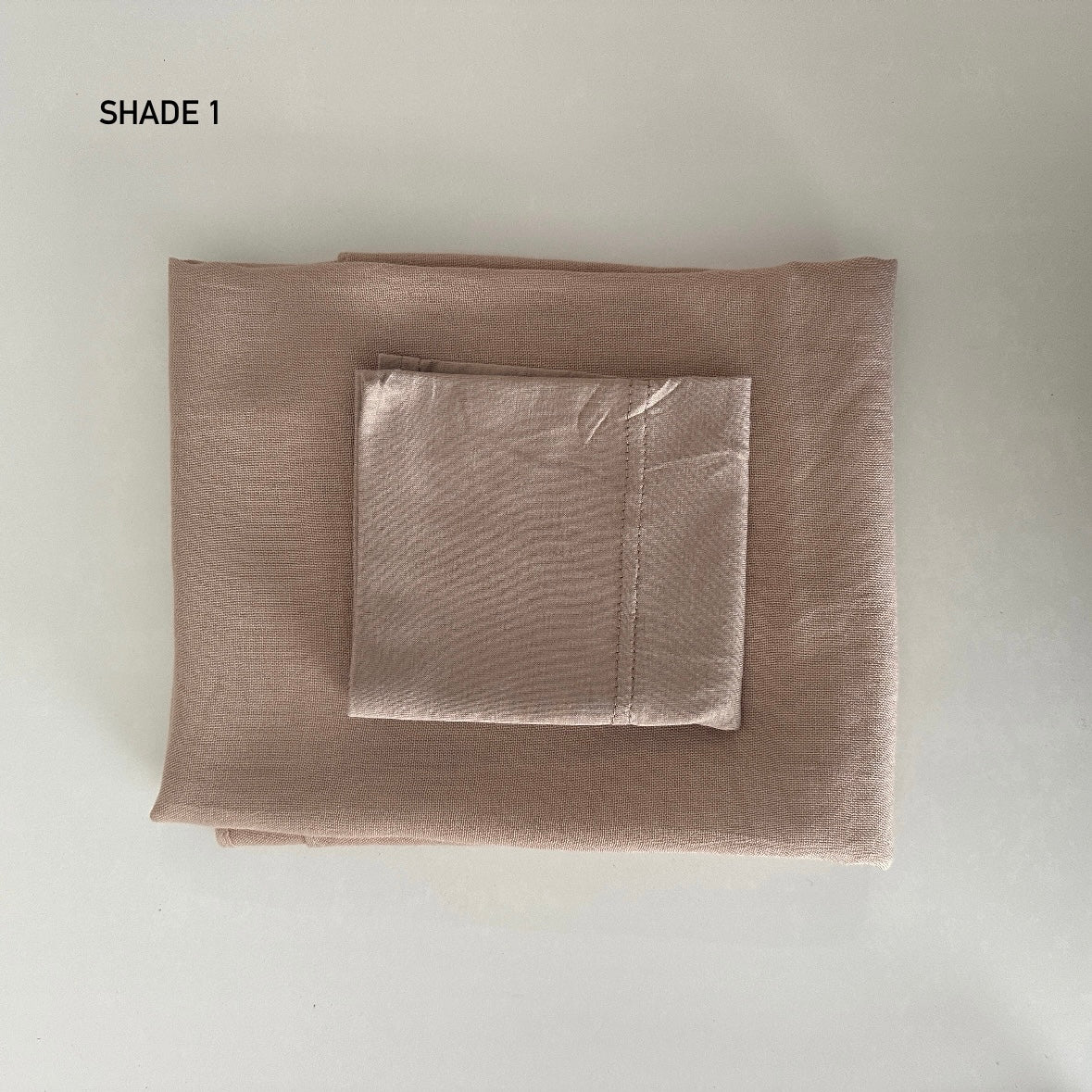 Matching hijab cap combo – modest, pinless design for prayer or everyday wear