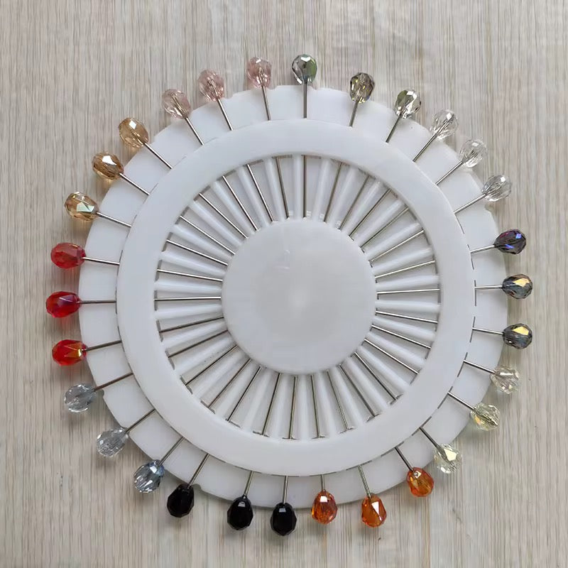 Hijabaan crystal hijab pin set – secure and elegant modest accessory