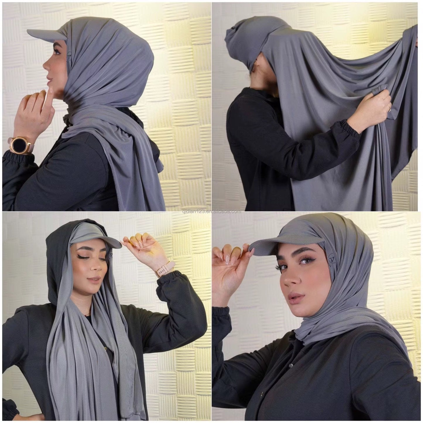 How to wear cap attached hijab – step-by-step guide for secure, easy styling