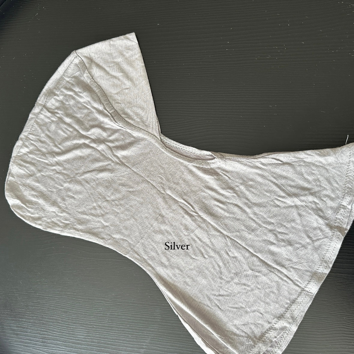 Close-up of soft jersey ninja undercap for comfort and coverage