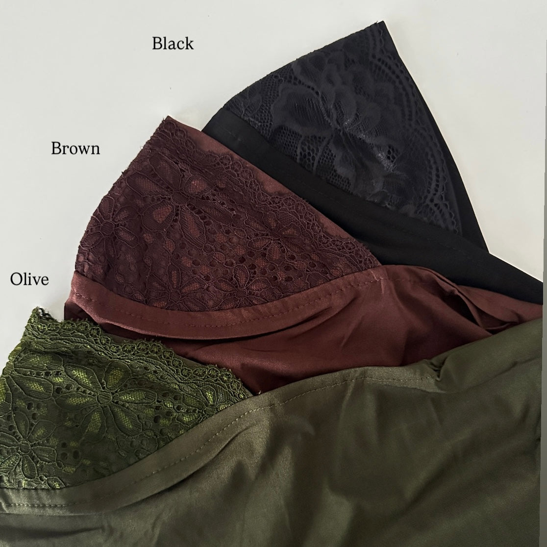 Lace khimar draped over abaya for elegant, full-coverage Islamic wear