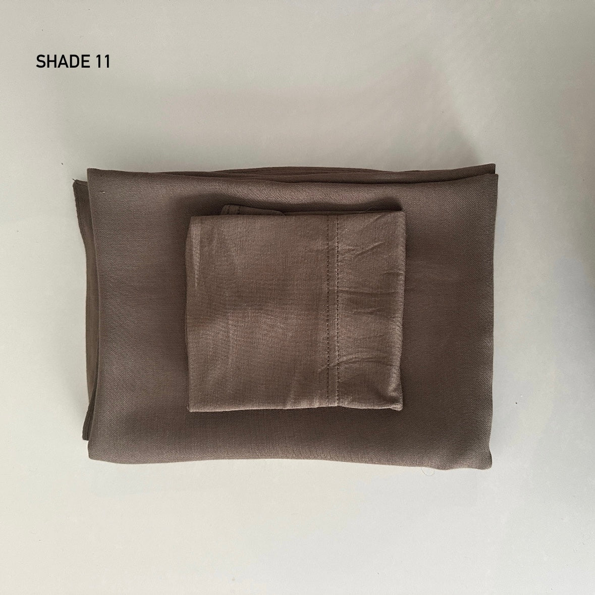 “Matching hijab cap combo – modest, pinless design for prayer or everyday wear”