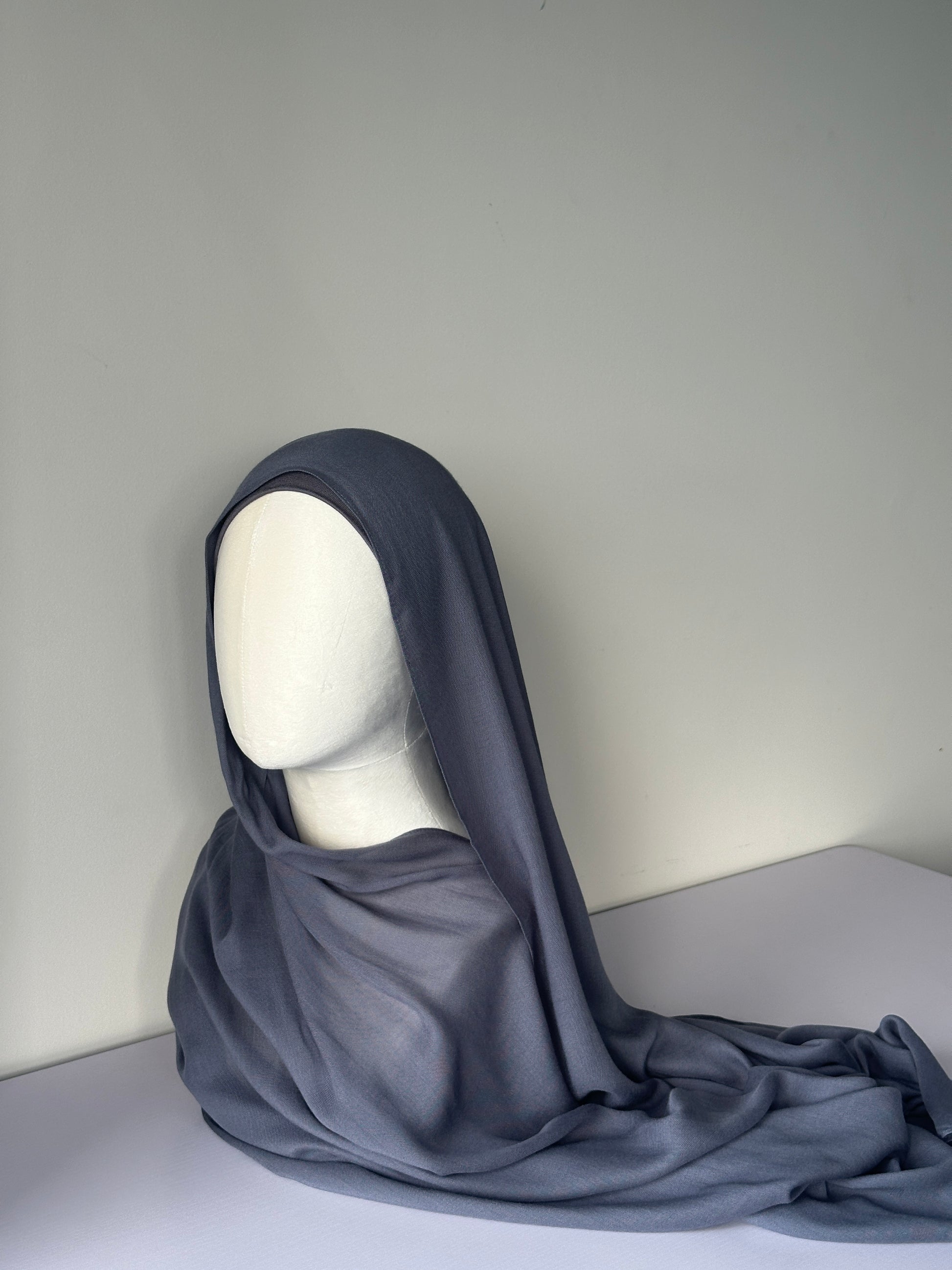 Premium Modal Hijab in Cobalt – Soft, breathable modest fashion from Hijabaan NZ