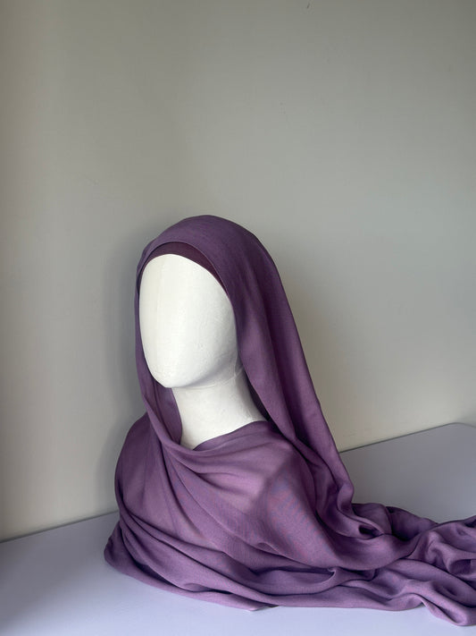 Premium Modal Hijab in Lavender – Soft, breathable modest fashion from Hijabaan NZ