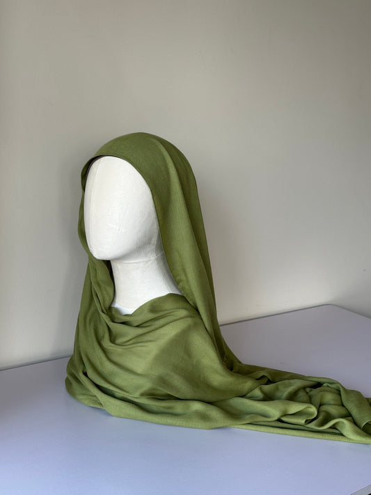 Premium Modal Hijab in Parrot – Soft, breathable modest fashion from Hijabaan NZ