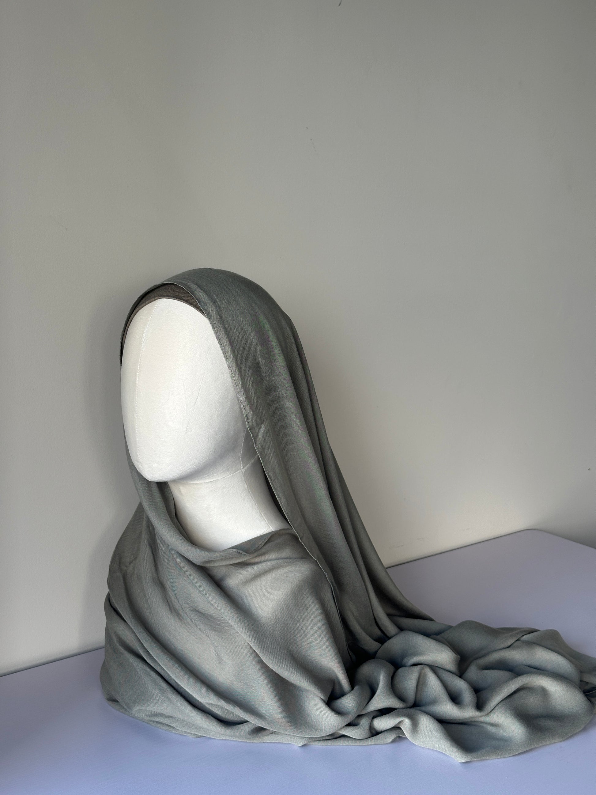 Premium Modal Hijab in Sage – Soft, breathable modest fashion from Hijabaan NZ