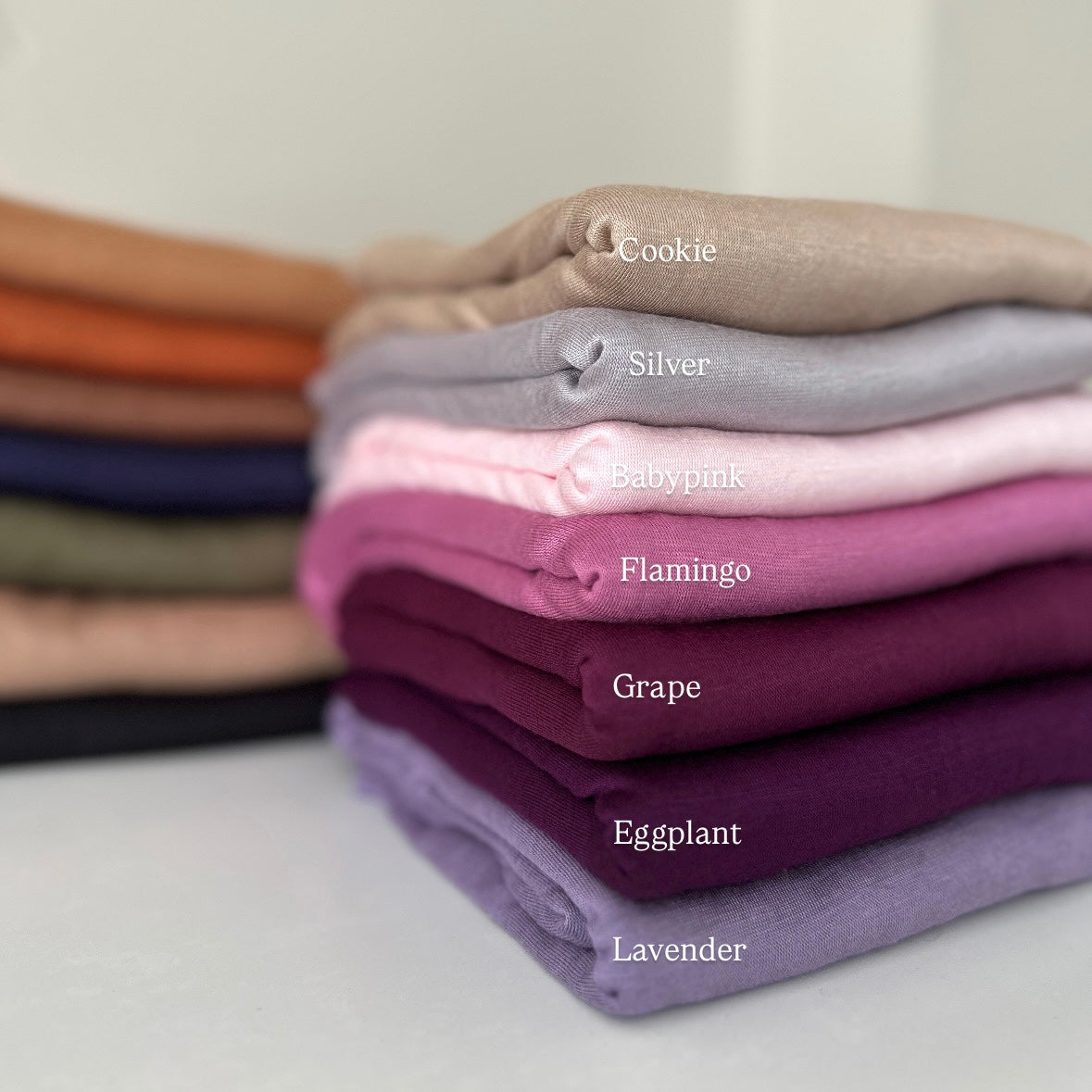 Ready-to-wear stretch jersey hijab with pin-free design in NZ
