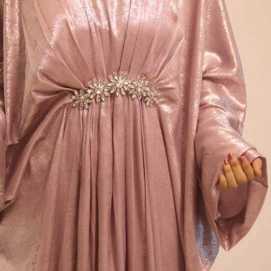 shimmer abaya styled for eid modest fashion hijabaan new zealand