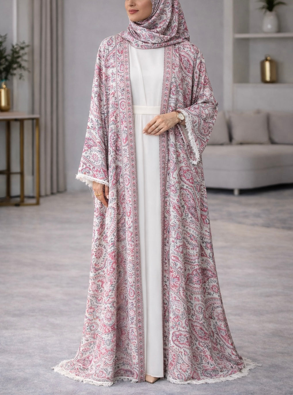 Pashmina Abaya