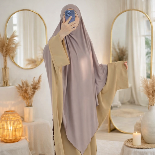 Cotton Jersey Khimar