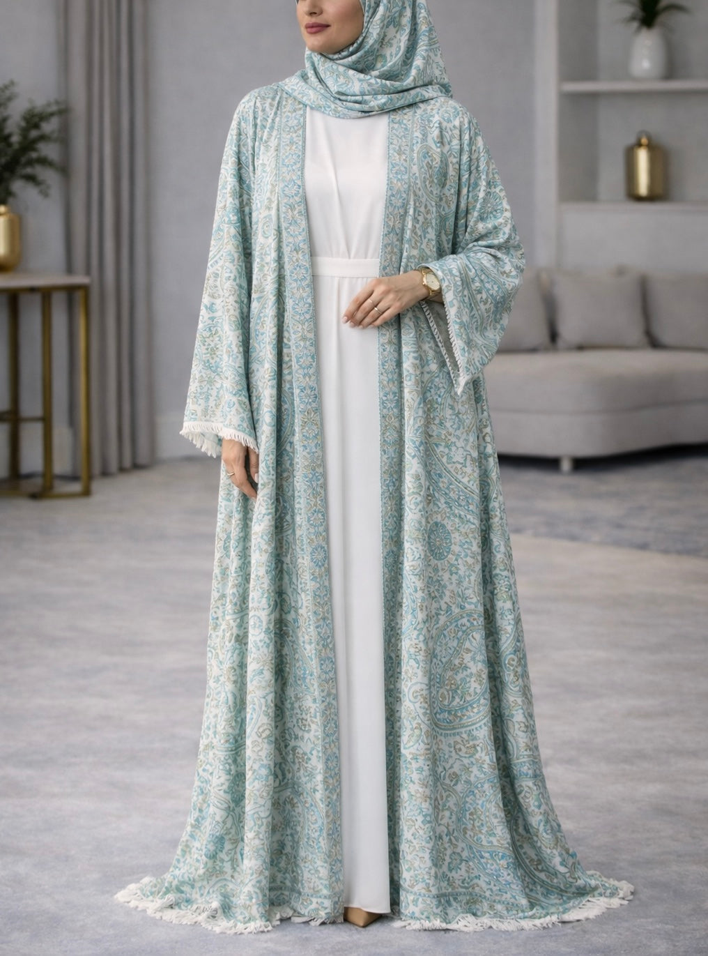 Pashmina Abaya