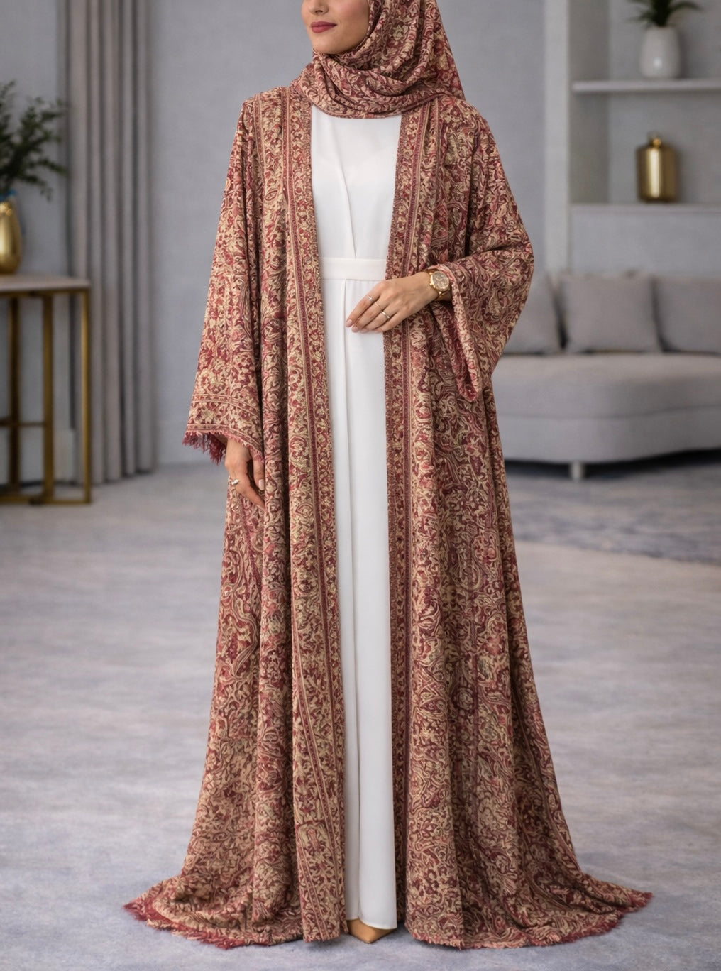 Pashmina Abaya