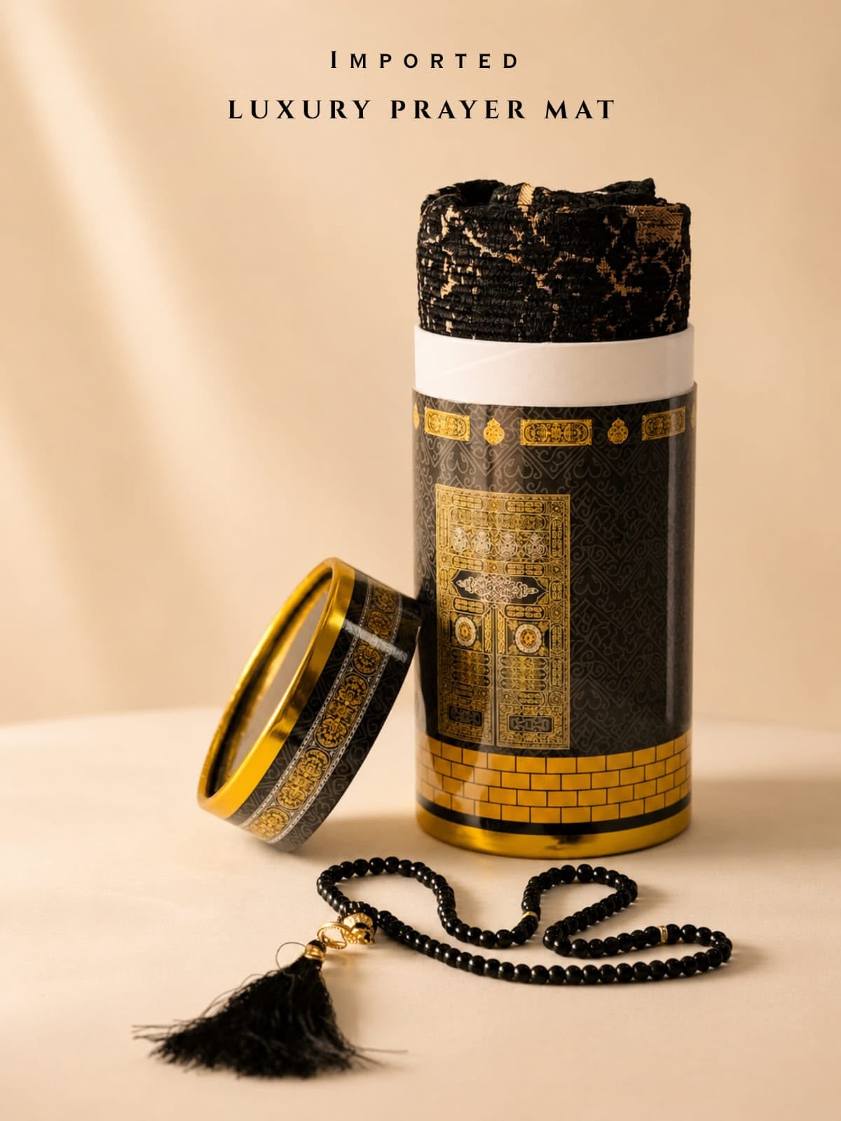 Luxury Prayer Mat Set – Kaaba Edition
