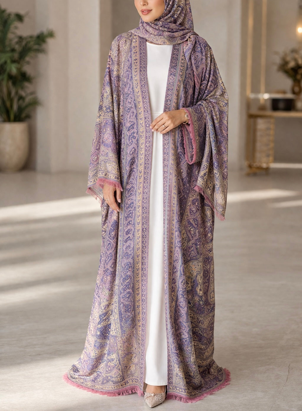 Pashmina Abaya