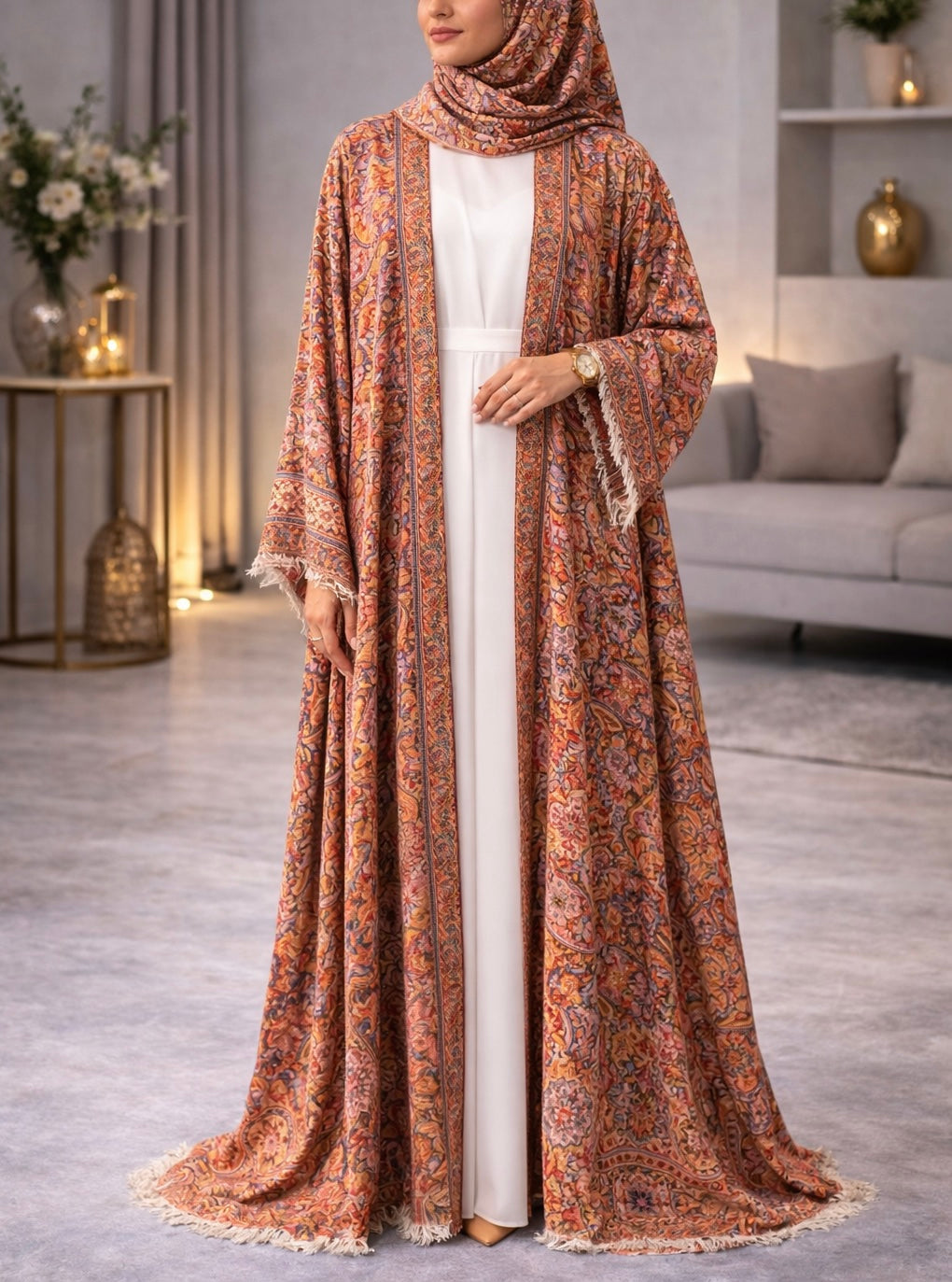 Pashmina Abaya
