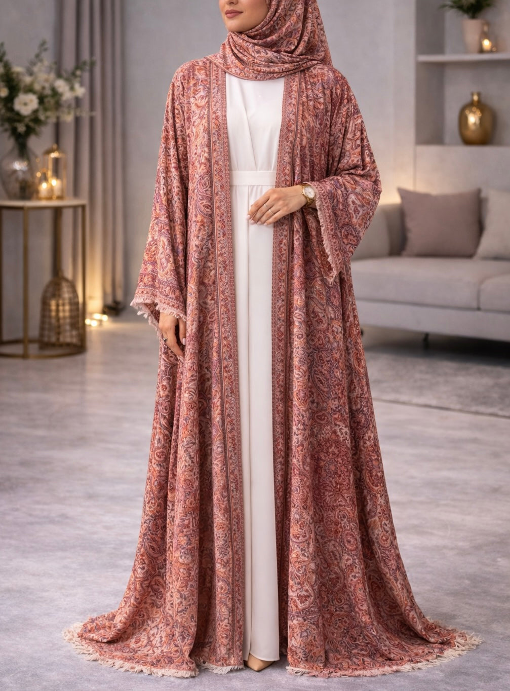 Pashmina Abaya