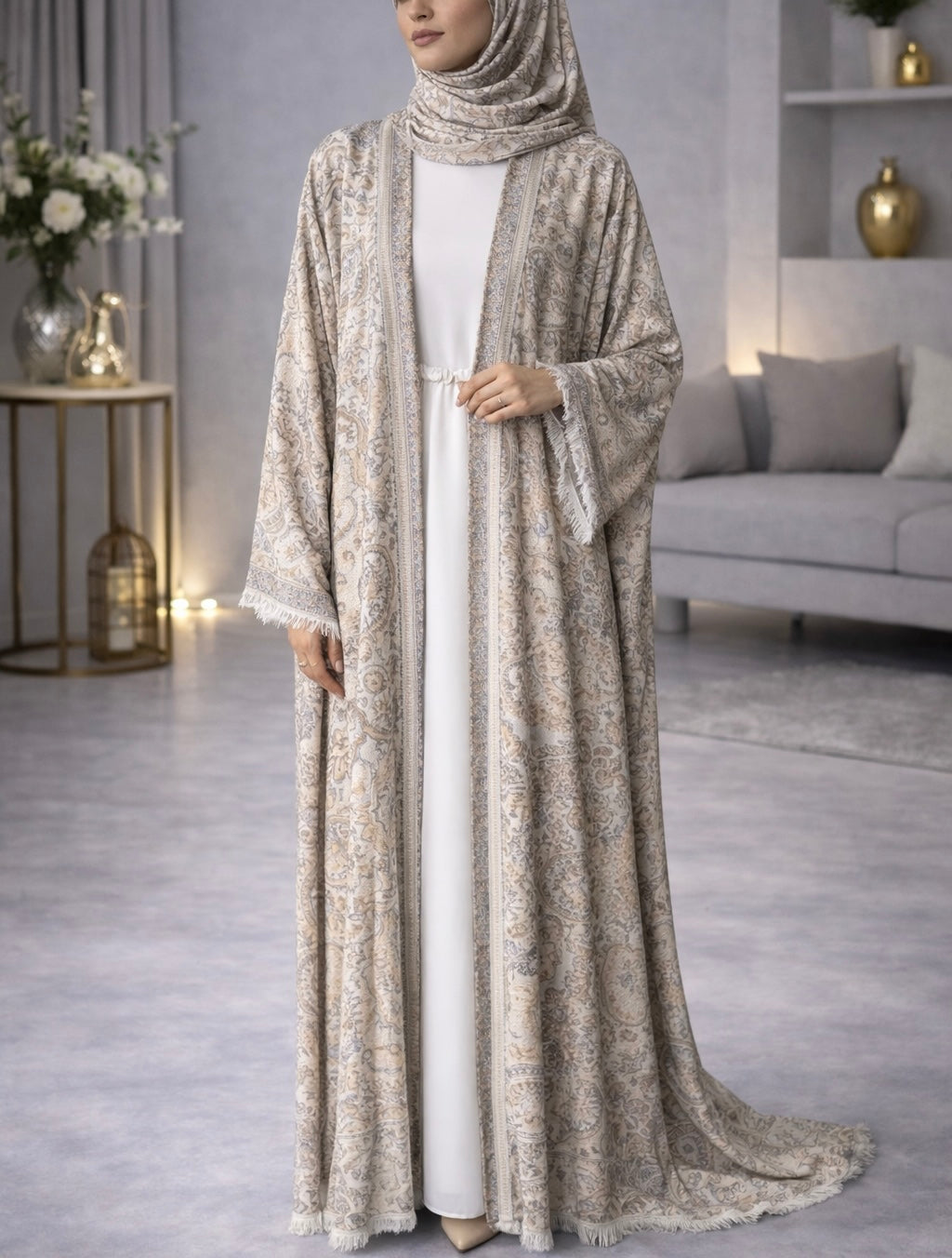 Pashmina Abaya