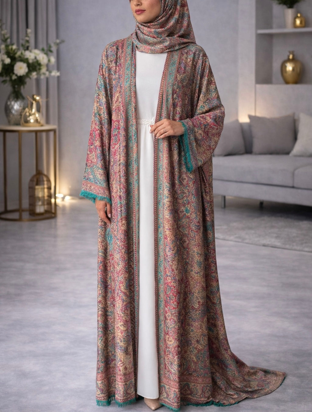 Pashmina Abaya