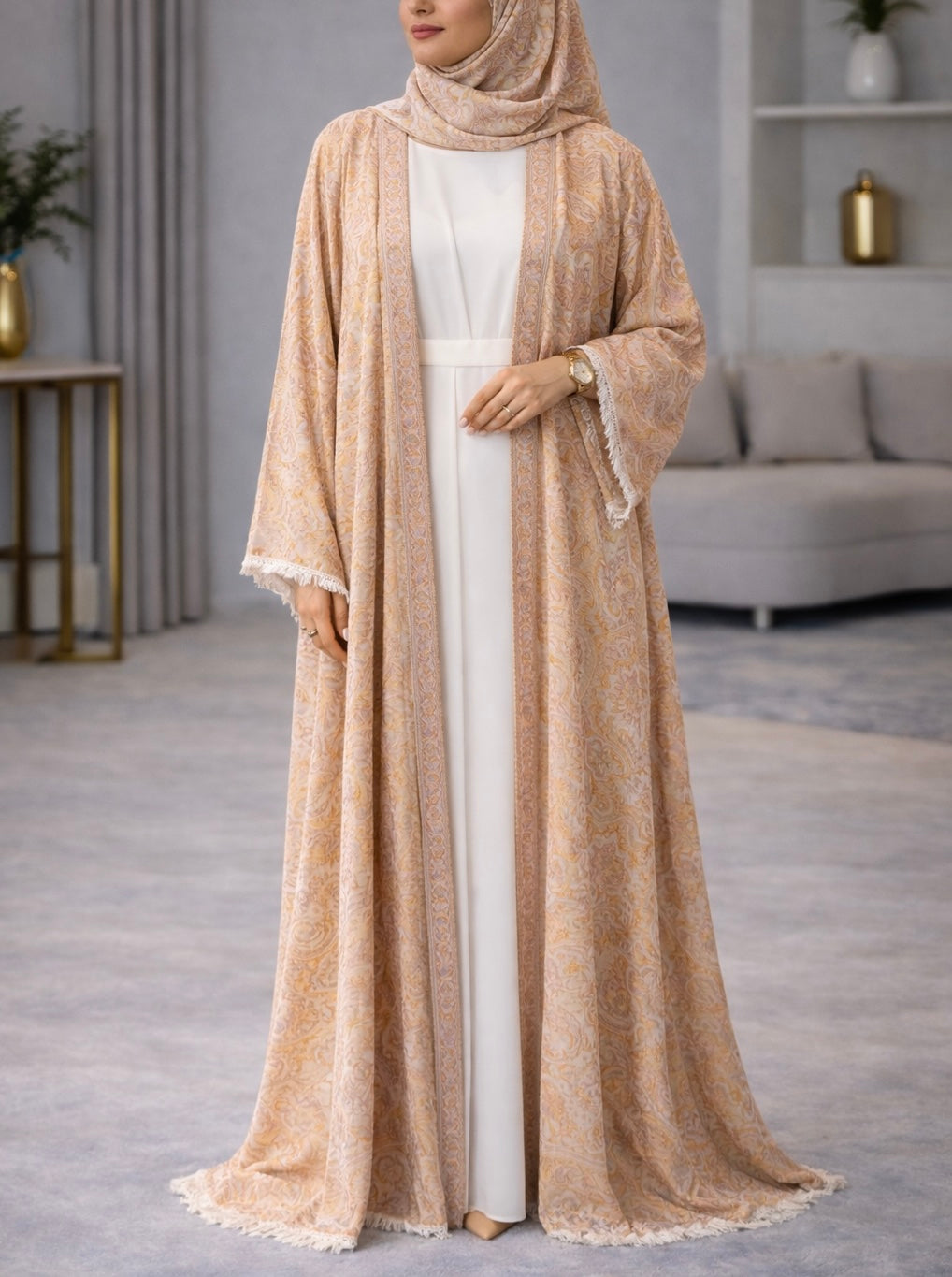 Pashmina Abaya