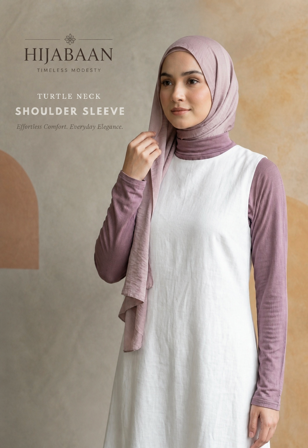 Turtle Neck Shoulder Sleeve