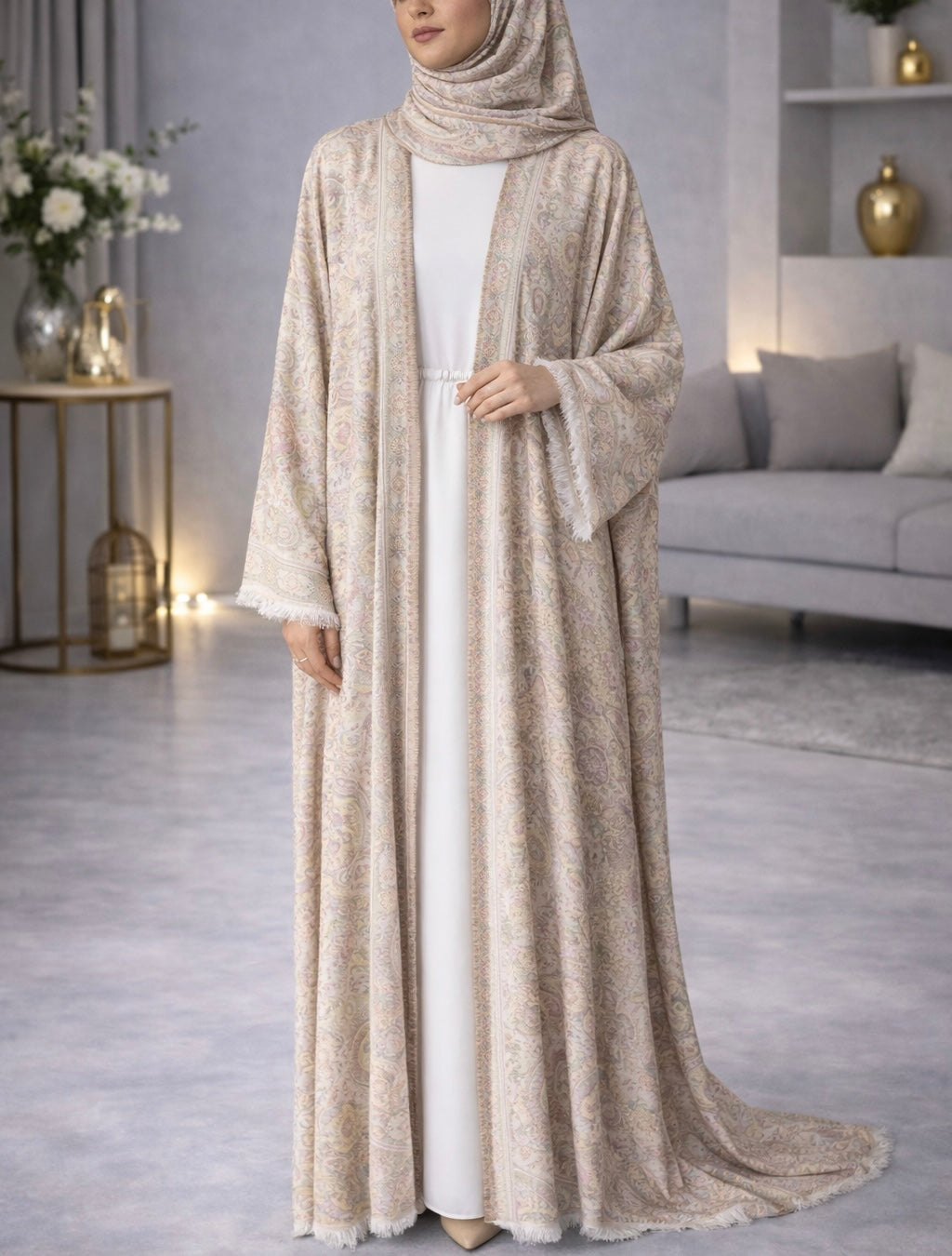 Pashmina Abaya