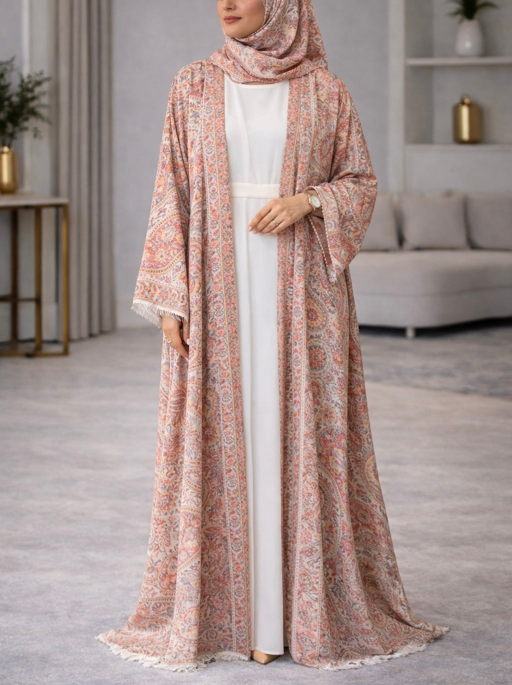 Pashmina Abaya