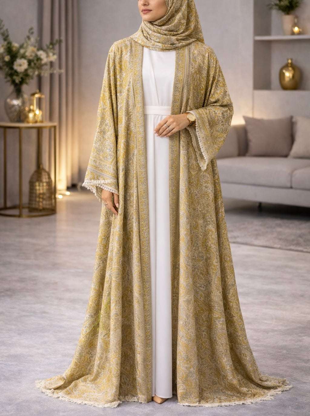 Pashmina Abaya
