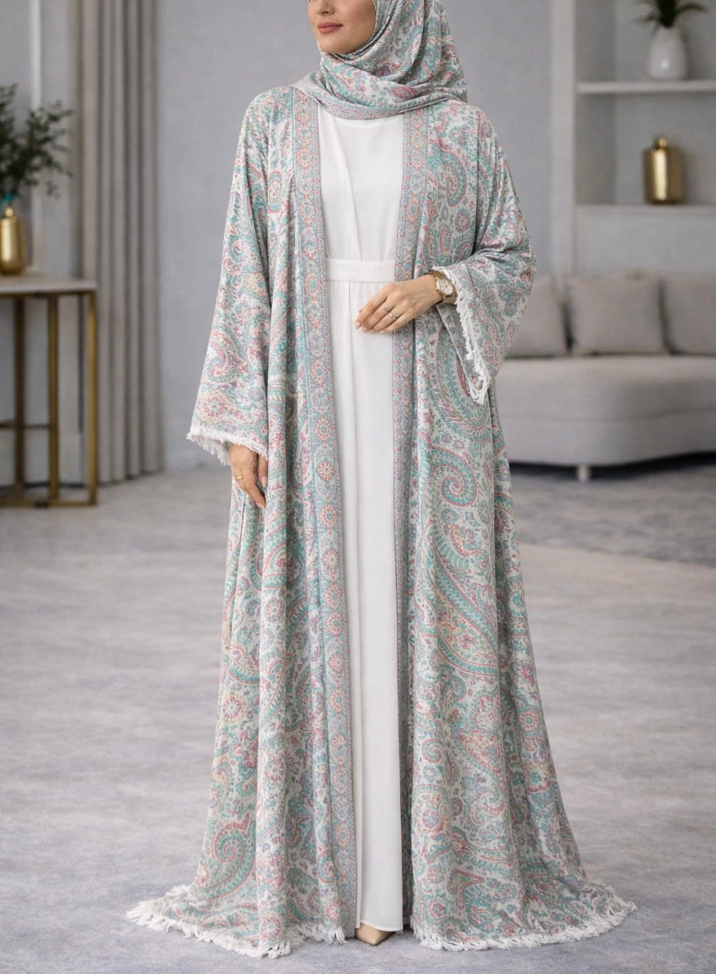Pashmina Abaya