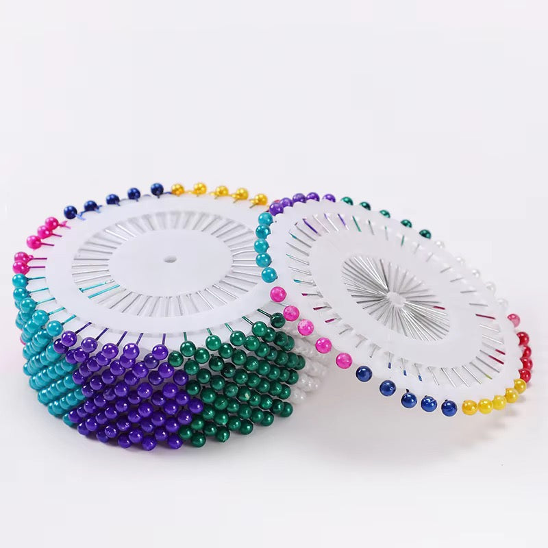 Pearl Hijab Pins Wheel – 40 Pins