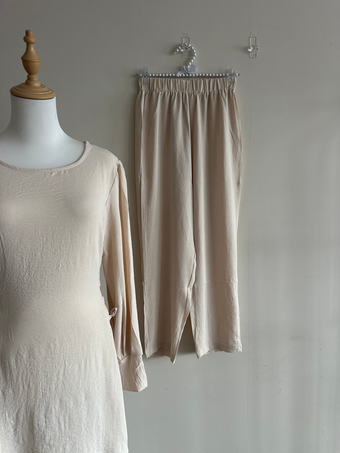 Reem Co-ord Set - Beige