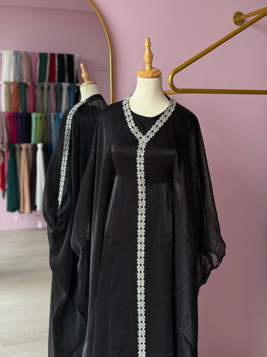 Butterfly Dubai Abaya - Aaliya