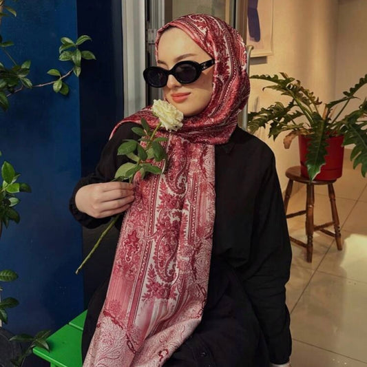Elegant Pashmina Prints in Pure Cotton