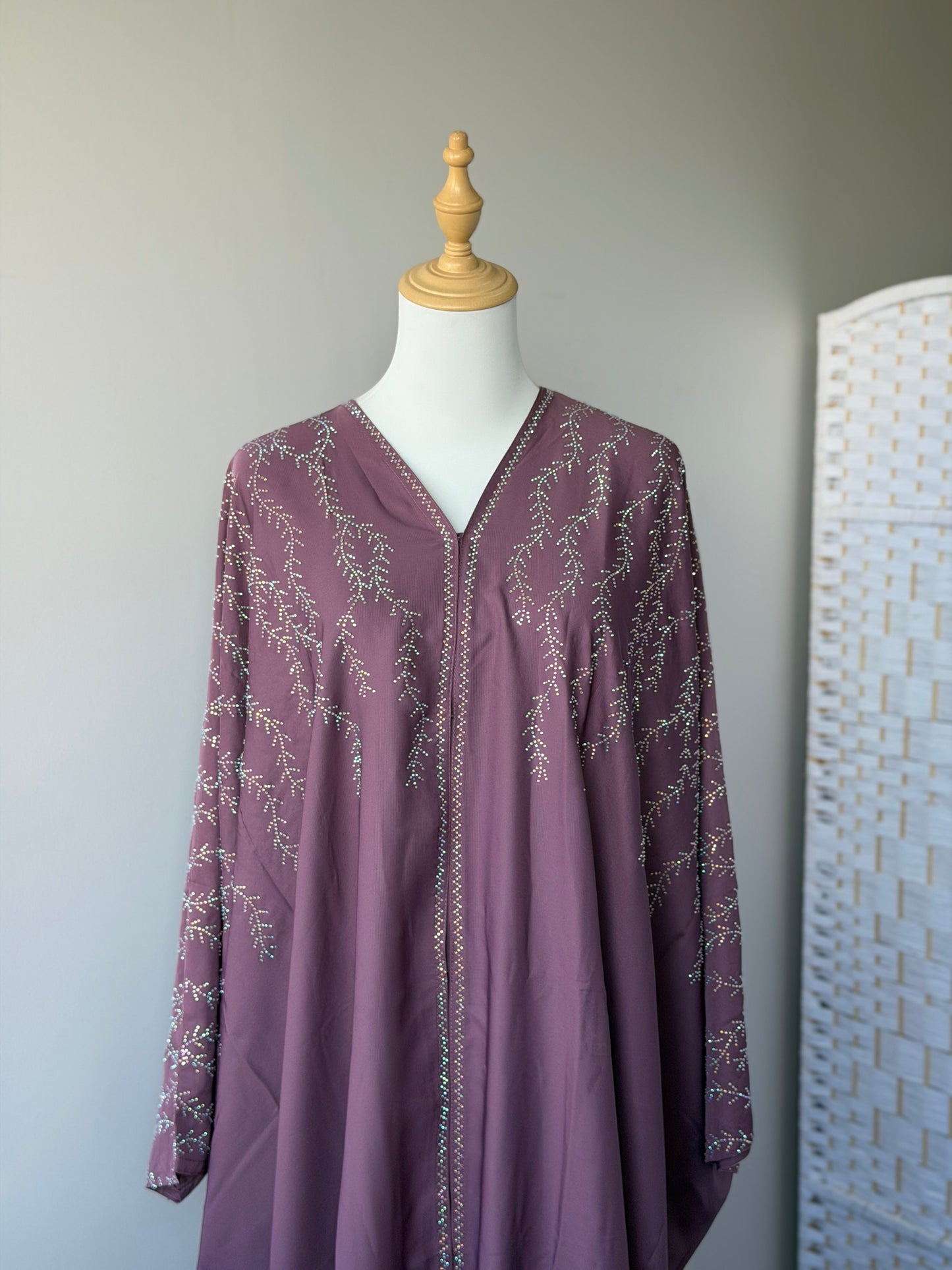 Dubai Abaya - Liyana [Orchid ]