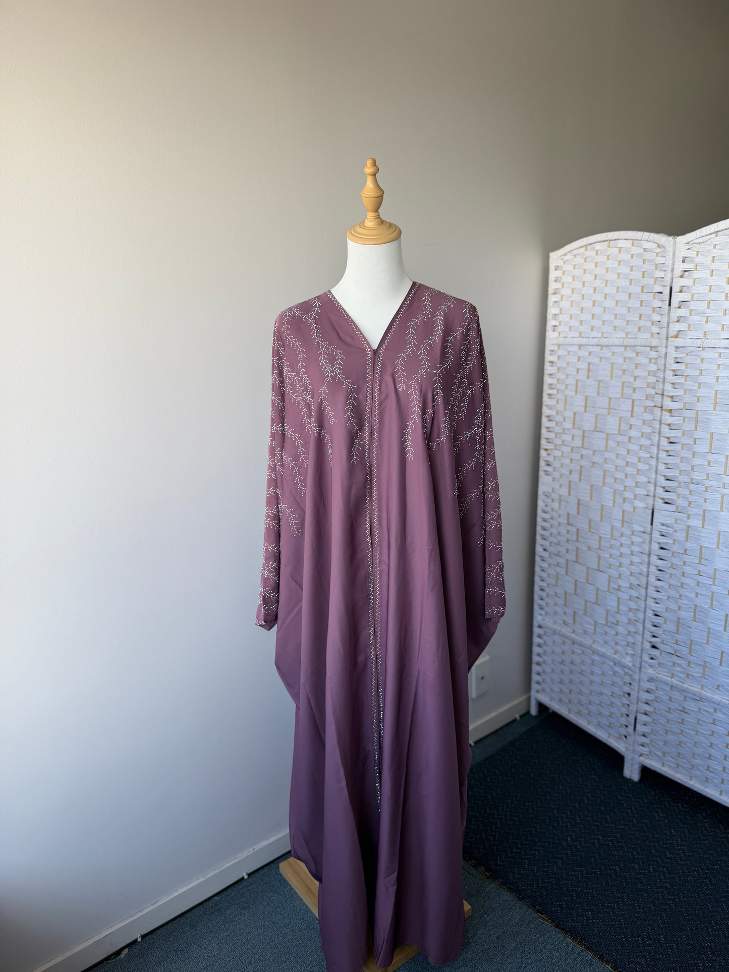 Dubai Abaya - Liyana [Orchid ]