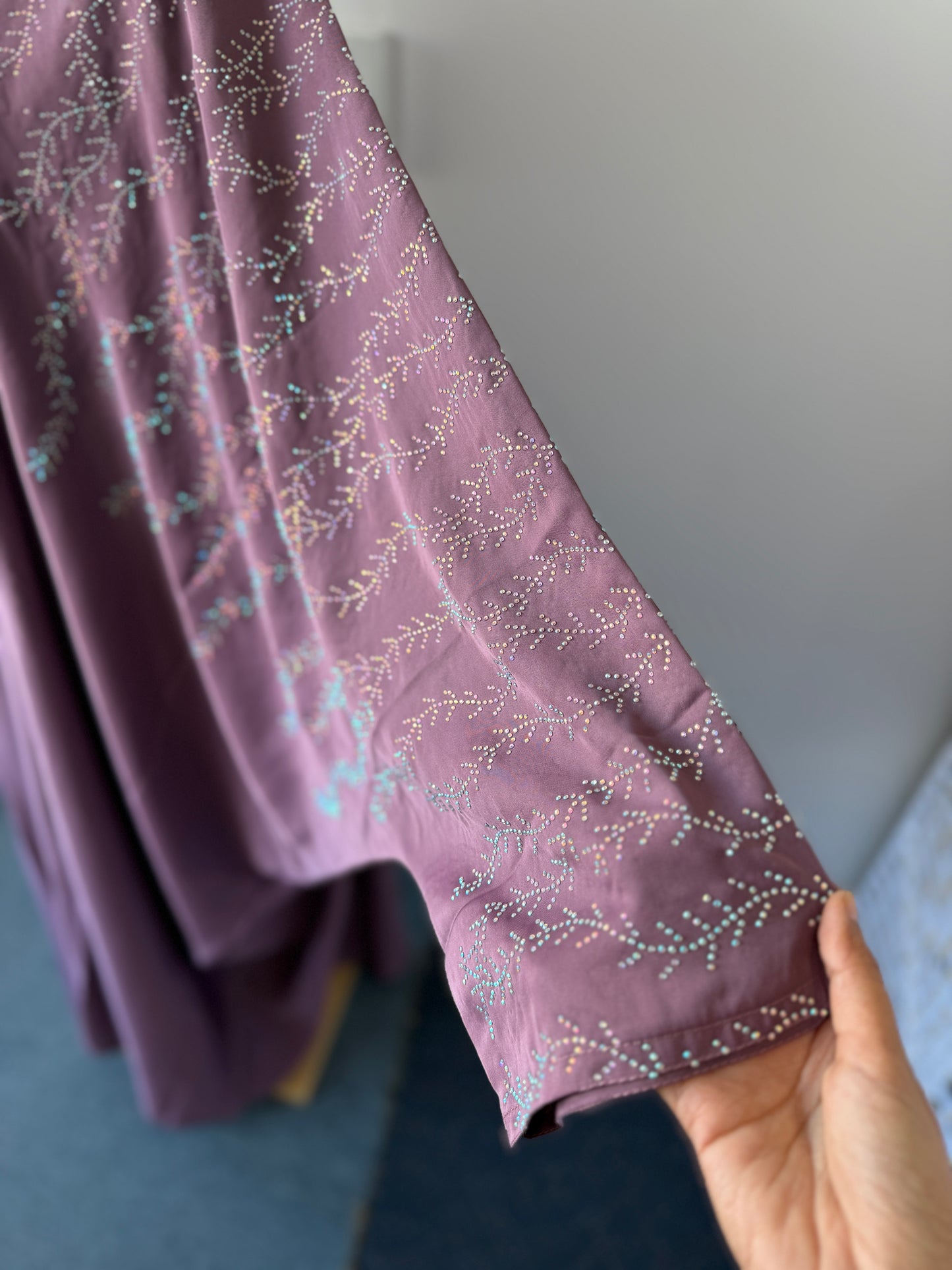 Dubai Abaya - Liyana [Orchid ]