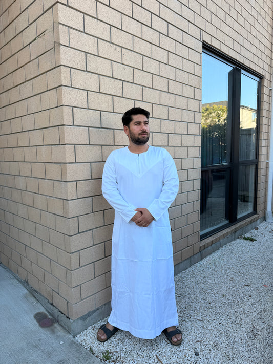 Omani Thobe - White