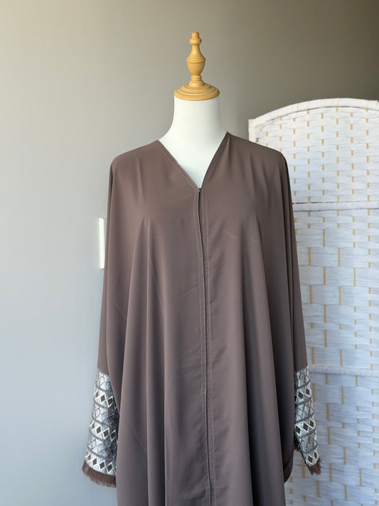 Dubai Abaya - Zara [Mocha]